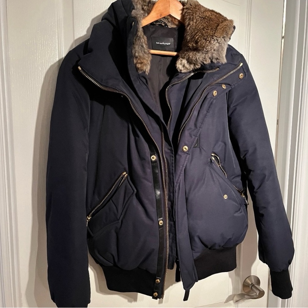 Mackage Dixon Bomber Jacket size 38